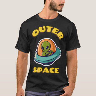 Camiseta Invasión alienígena de ovnis Marte espacio exterio