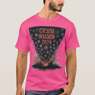 Camiseta Invasión Cicada 2024 De Regalo De Ciudad