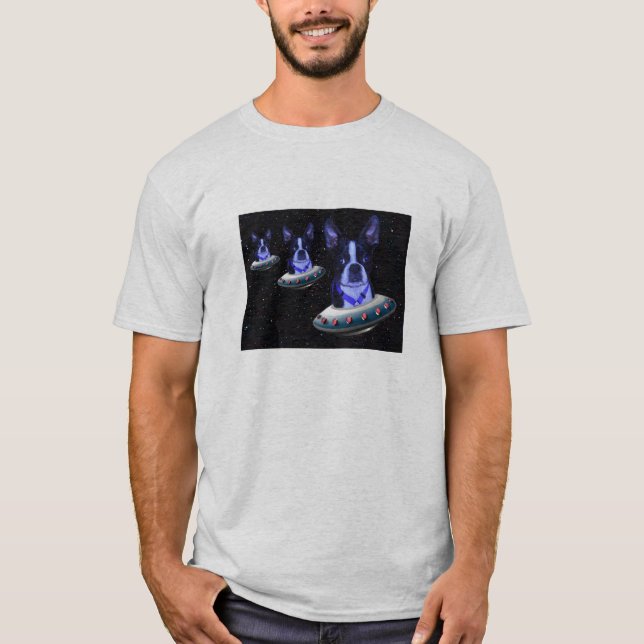 Camiseta Invasión de Boston Terrier (Anverso)