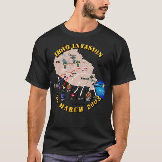 Camiseta Invasión de Iraq 2003