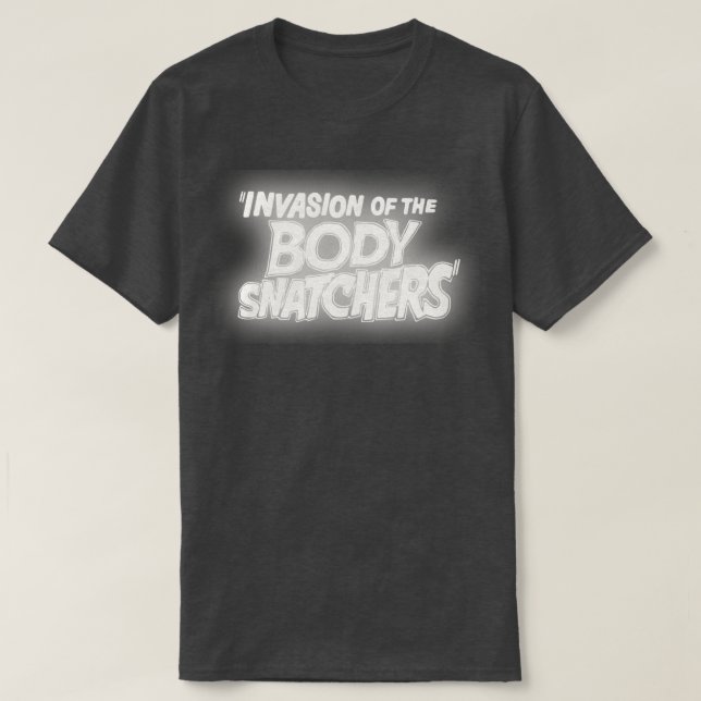 Camiseta Invasión de la película clásica (Diseño del anverso)