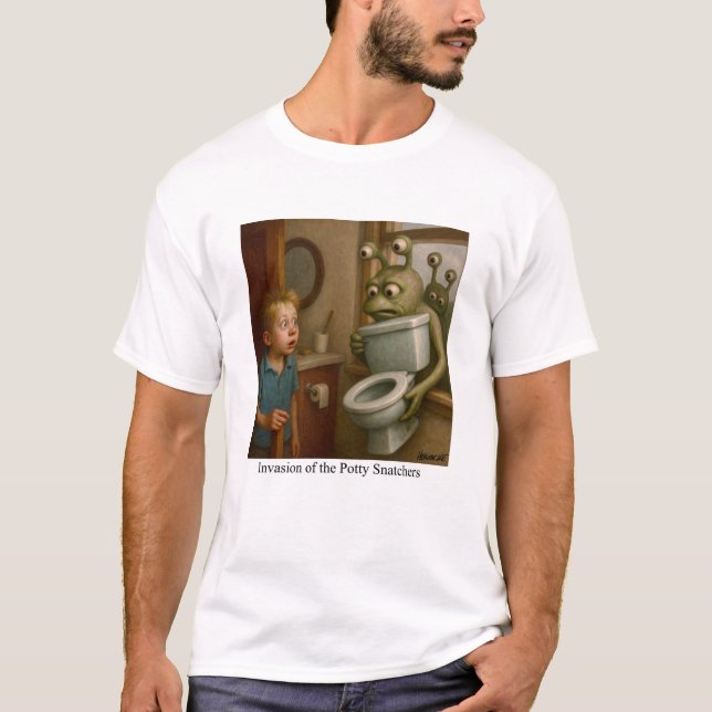 Camiseta Invasión de los atracadores de poder (Anverso)