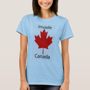 Camiseta Invasión de los azules cielos de Canadá