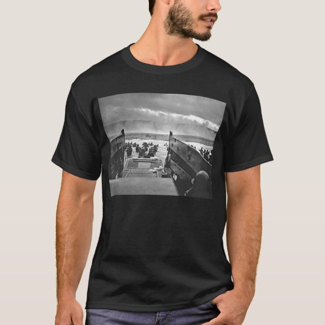 Camiseta Invasión de Normandía en el día D - 1944 (Anverso)