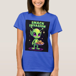 Camiseta Invasión de refrigerios: Una burla y una adquisici