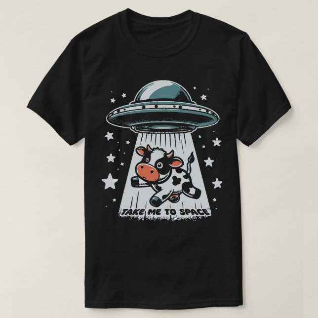 Camiseta Invasión De Vacas (Diseño del anverso)