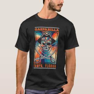 Camiseta Invasión pirata Gasparilla Tampa Florida Retro