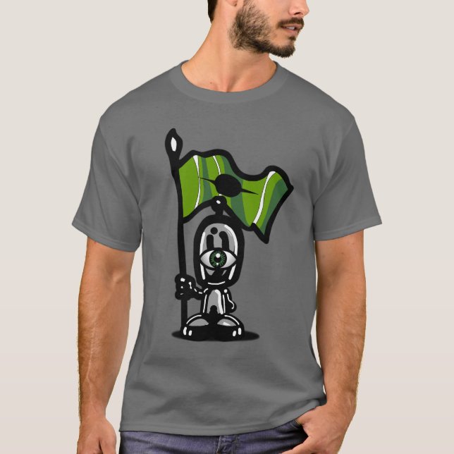 Camiseta Invasor 2007 del espacio (Anverso)