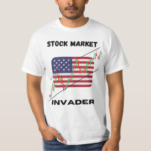 Camiseta Invasor del mercado de valores