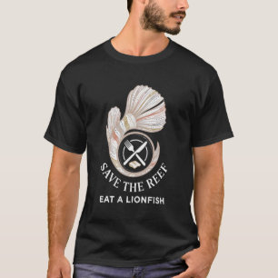 Camiseta Invasor Salva El Arrecife Come Un Pez León