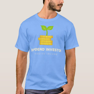 Camiseta Inve del mercado de valores de renta pasiva de los