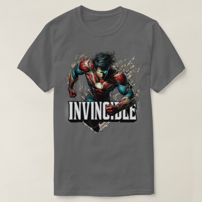 Camiseta invencible (Diseño del anverso)