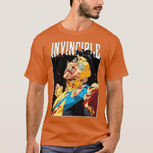 Camiseta Invencible Marca de Daño de Batalla divertido