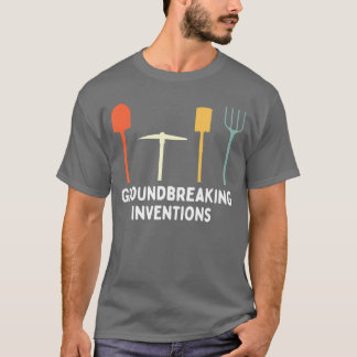 Camiseta Invenciones innovadoras Meme divertido de jardiner