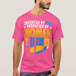 Camiseta Inventado Por Hombres Perfectados Por Voleibol