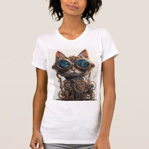 Camiseta Inventor de gatos Steampunk