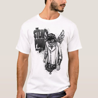 Camiseta Inventor Steampunk Retro Futurista Mecánico