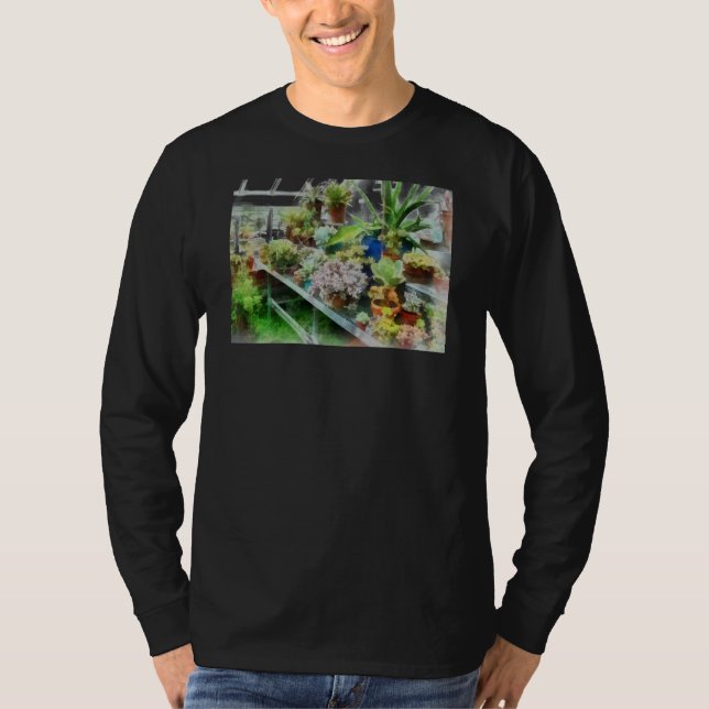 Camiseta Invernadero con el cactus (Anverso)