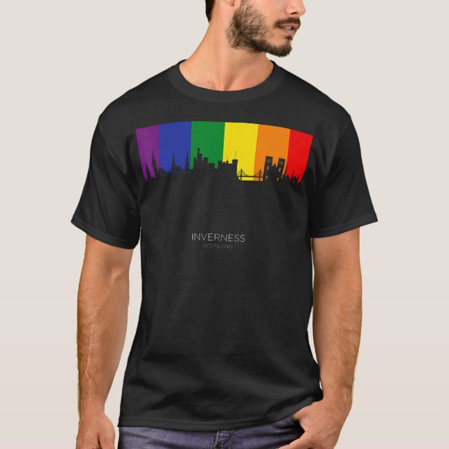Camiseta Inverness Scotland Travel Souvenir (Anverso)