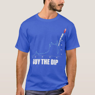 Camiseta Inversión Cripto Sostener a la Luna Comprar el Dip