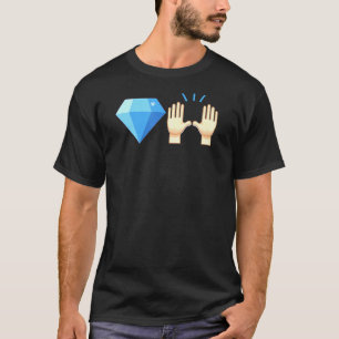 Camiseta Inversión en acciones de Diamantes Valor corto Mem