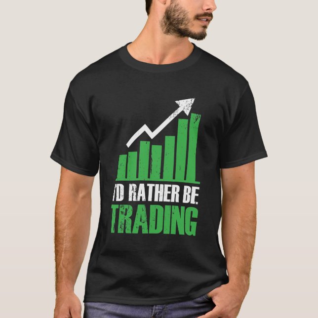Camiseta Inversionista bursátil del día de negociación (Anverso)