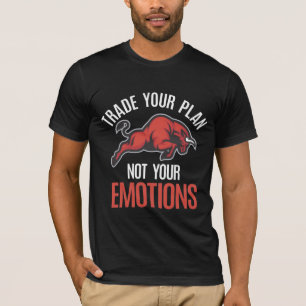 Camiseta Inversionista del bursátil en el día de las coti