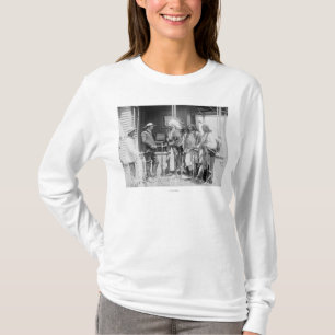 Camiseta Inverso de los hombres de Cheyenne con blanco