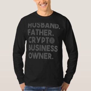 Camiseta Inversor Cryptocurrency Black Crypto Business Owen
