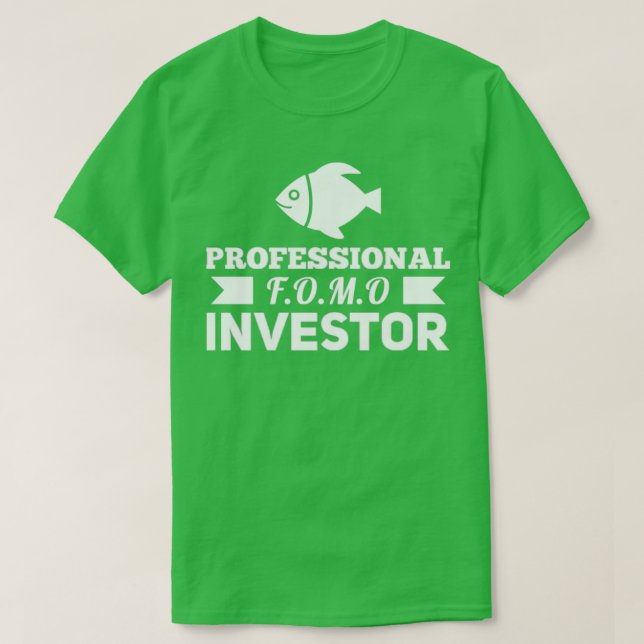 CAMISETA INVERSOR DE FOMO PROFESIONAL (Diseño del anverso)