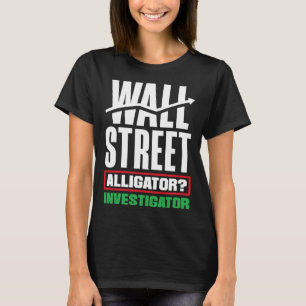 Camiseta Inversor del coligador de Wall Street Day Pu