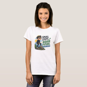 Camiseta Inversora a Largo Plazo mujeres Paciencia Construy