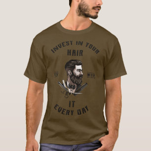 Camiseta Invertir En El Pelo Que Llevas Todos Los Días