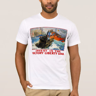 Camiseta Invertir en el préstamo para la libertad de victor