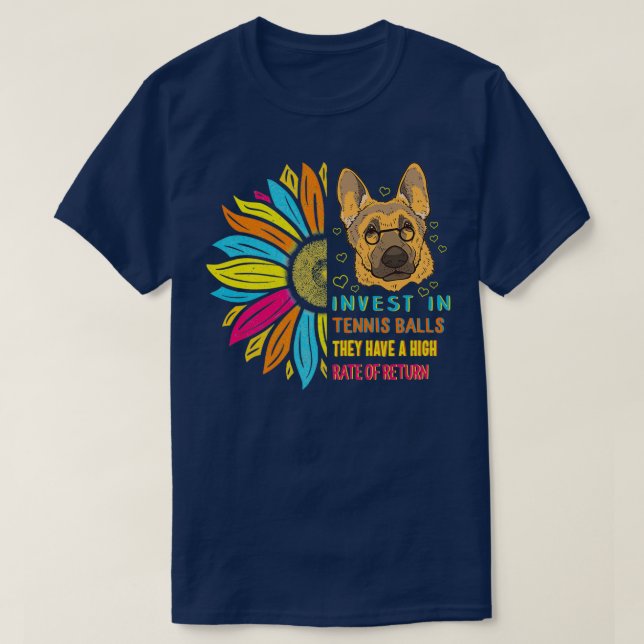 Camiseta Invertir En Las Bolas De Tenis Tienen Una Alta Tas (Diseño del anverso)