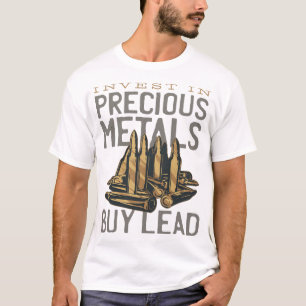 CAMISETA INVERTIR EN METALIZADO PRECIOSO — COMPRAR LÍDER