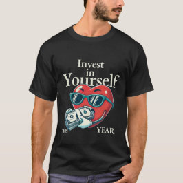 Camiseta Invertir en ti mismo este año