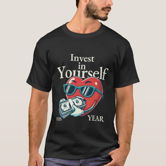 Camiseta Invertir en ti mismo este año (Anverso)