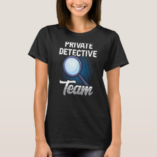 Camiseta Investigación de Equipo de Investigación de Detect