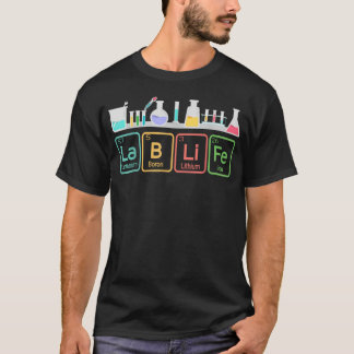 Camiseta Investigación de laboratorio de vida laboral Inves