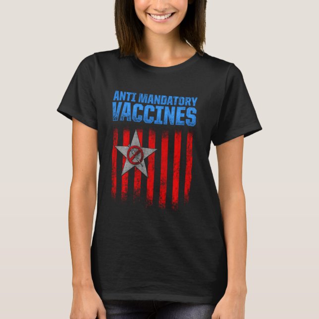 Camiseta Investigación de vacunas antiobligatorias contra l (Anverso)