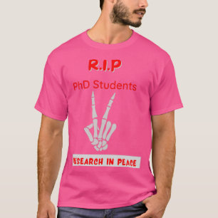 Camiseta Investigación en paz QEPD estudiantes de doctorado