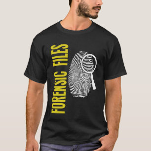 Camiseta Investigaciones forenses de mujeres y hombres