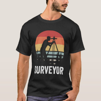 Camiseta Investigador analista de encuestas de tierras