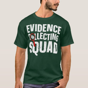 Camiseta Investigador científico forense de criminología