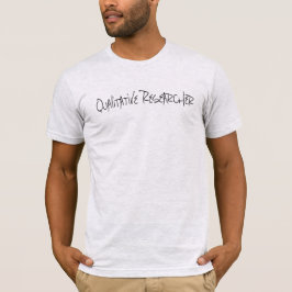 Camiseta Investigador cualitativo