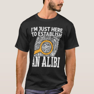 Camiseta Investigador De Crimescene De Espía Privada Secret