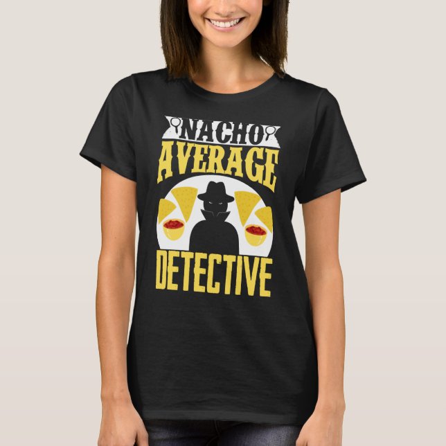 Camiseta Investigador de Crimescene de Espionaje Secreto Pr (Anverso)