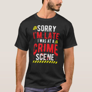 Camiseta Investigador de escena del crimen verdadero