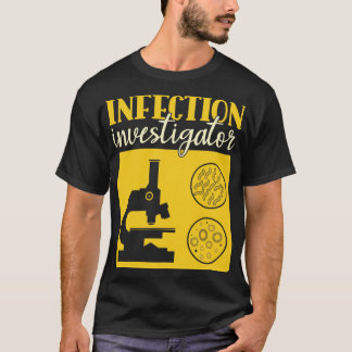 Camiseta Investigador de Infecciones Divertido Epidemiólogo